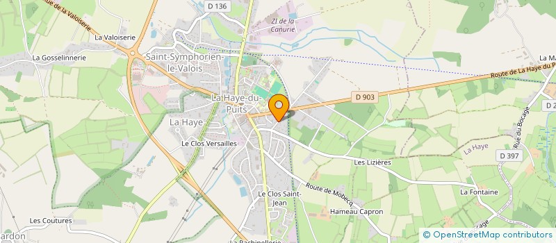 localisation de l'entreprise MONSIEUR DENIS SAMSON  PICAUVILLE