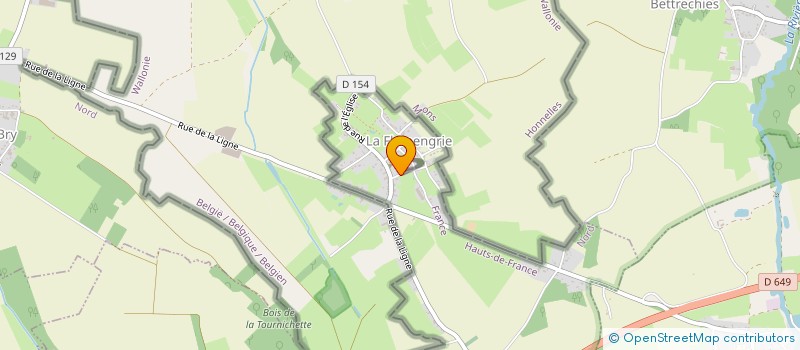 localisation de l'entreprise MONSIEUR DENIS SANCHIS  LA FLAMENGRIE