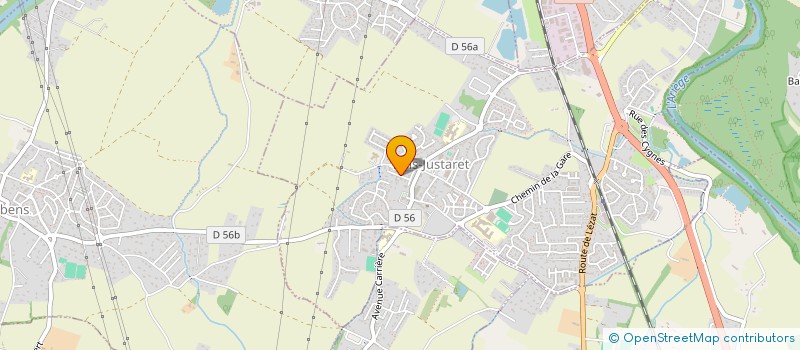 localisation de l'entreprise MONSIEUR DENIS SARTOR  PINS-JUSTARET