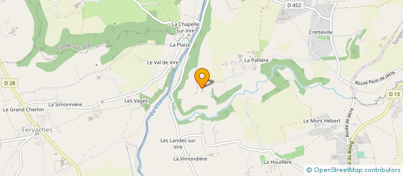 localisation de l'entreprise MONSIEUR DENIS SAULNIER à CONDE-SUR-VIRE