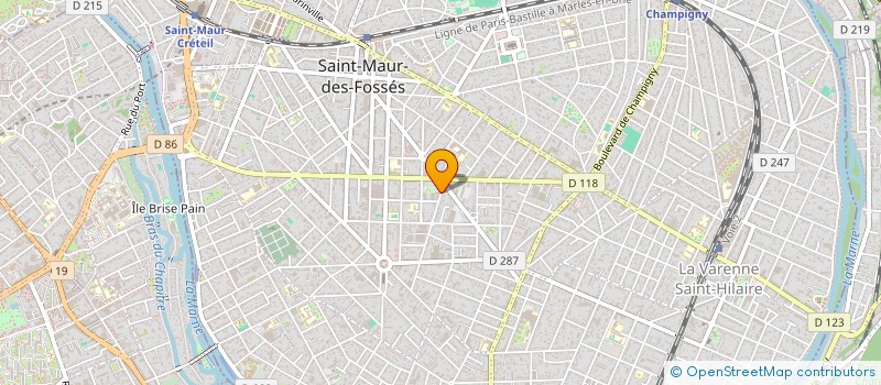 localisation de l'entreprise MONSIEUR DENIS SAUTREUIL à SAINT-MAUR-DES-FOSSES