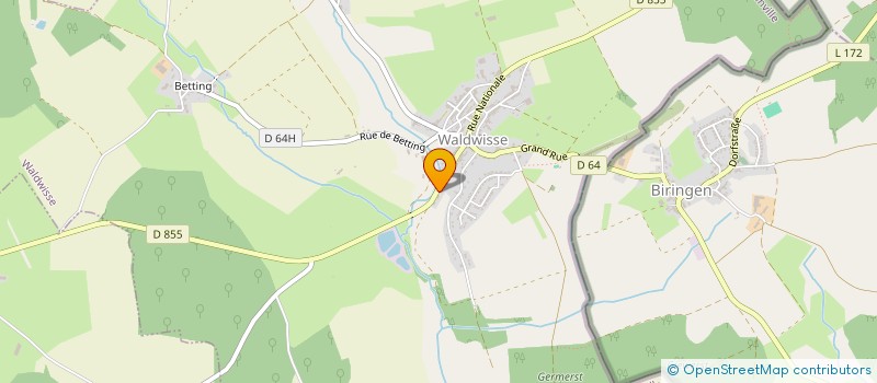 localisation de l'entreprise MONSIEUR DENIS SCHMITT  MALLING