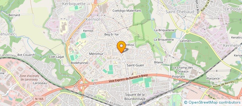 localisation de l'entreprise MONSIEUR DENIS SCORDIA à VANNES