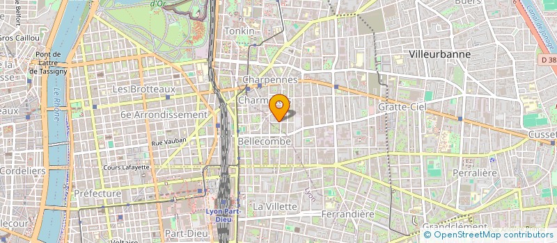 localisation de l'entreprise MONSIEUR DENIS SEGURET  VILLEURBANNE