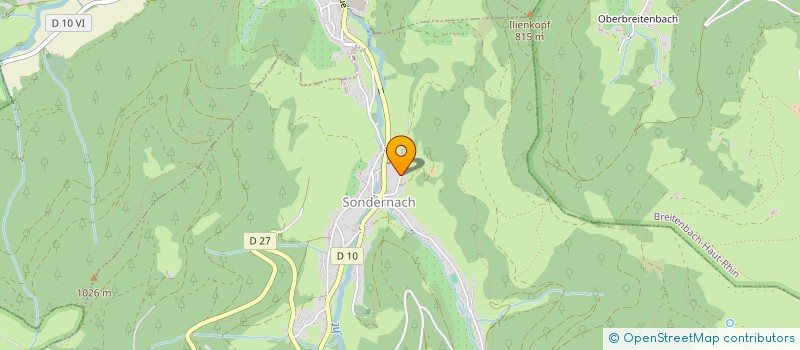 localisation de l'entreprise MONSIEUR DENIS SEMBACH  SONDERNACH