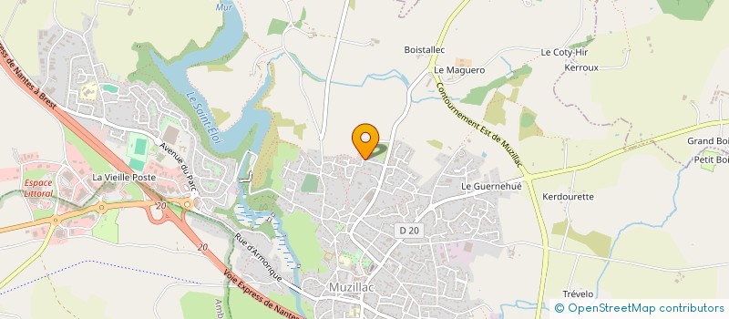 localisation de l'entreprise MONSIEUR DENIS SENRENT  MUZILLAC