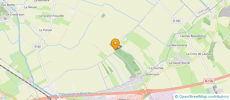 localisation de l'entreprise MONSIEUR DENIS SEPCHAT  CHERRUEIX