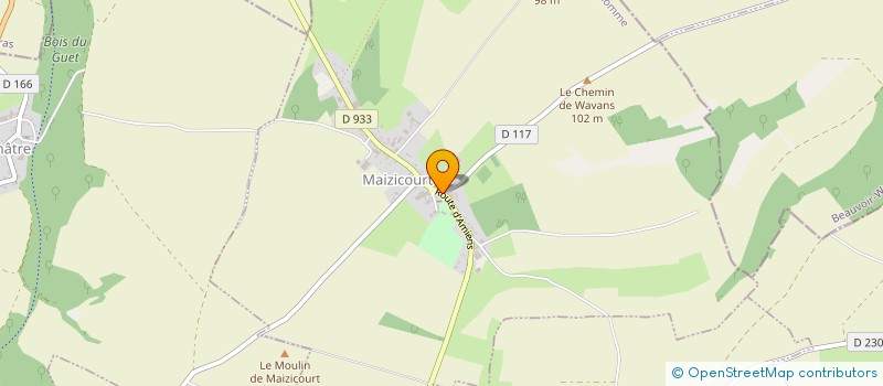 localisation de l'entreprise MONSIEUR DENIS SEPTIER à MAIZICOURT