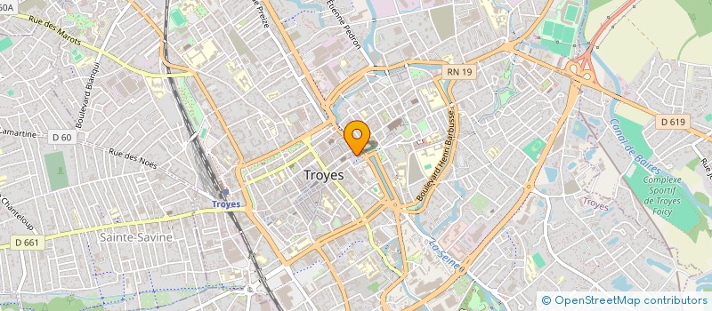 localisation de l'entreprise MONSIEUR DENIS SERFASSE  TROYES