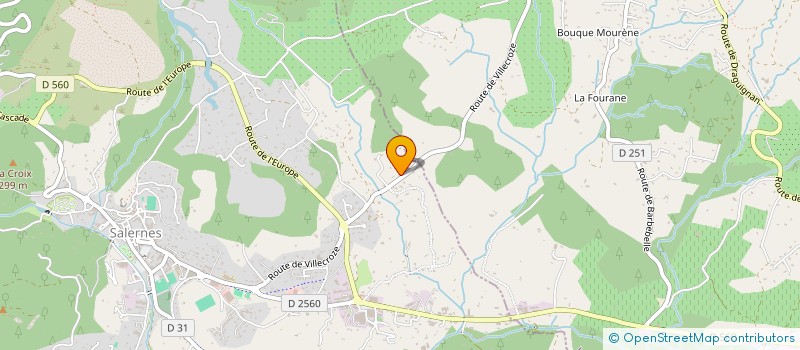 localisation de l'entreprise MONSIEUR DENIS SERGI  SALERNES