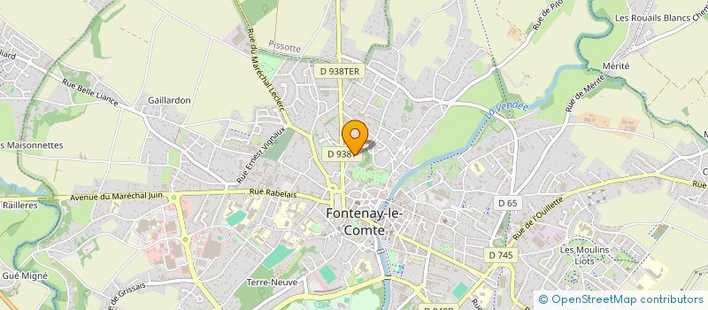 localisation de l'entreprise MONSIEUR DENIS SERIN  FONTENAY-LE-COMTE