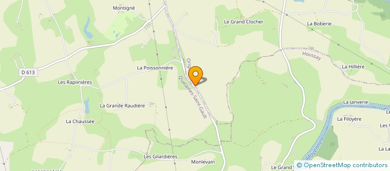 localisation de l'entreprise MONSIEUR DENIS SEYEUX  ORIGNE