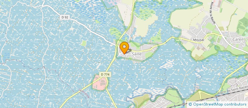 localisation de l'entreprise MONSIEUR DENIS SIEBENSCHUH  GUERANDE