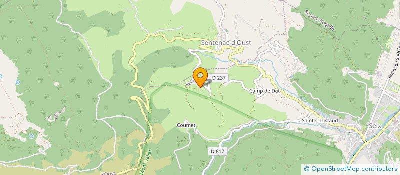 localisation de l'entreprise MONSIEUR DENIS SIMONELLA à AULUS-LES-BAINS