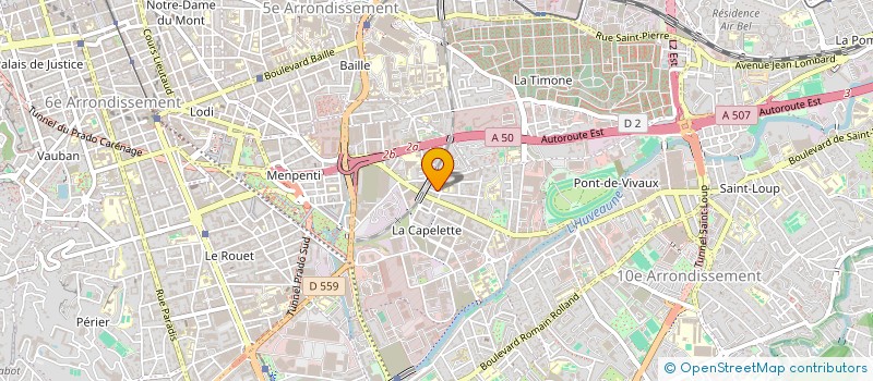 localisation de l'entreprise MONSIEUR DENIS SIRVENT à MARSEILLE