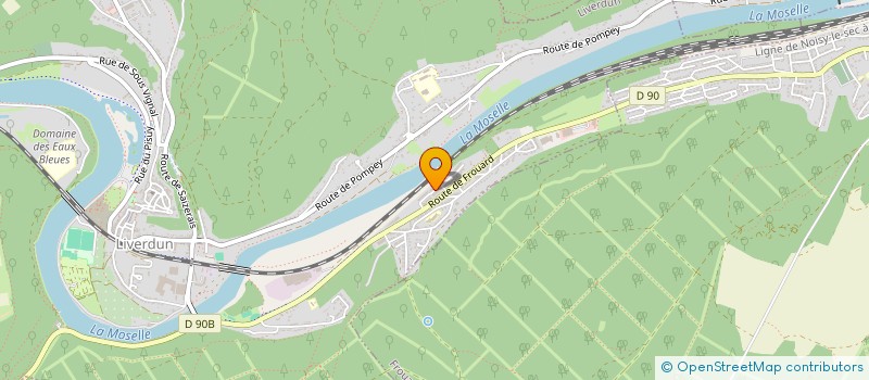 localisation de l'entreprise MONSIEUR DENIS SMAKIC  LIVERDUN