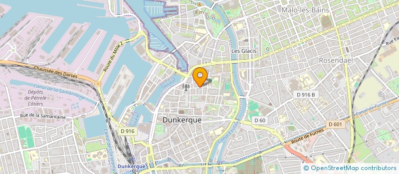 localisation de l'entreprise MONSIEUR DENIS SOUILLART à DUNKERQUE