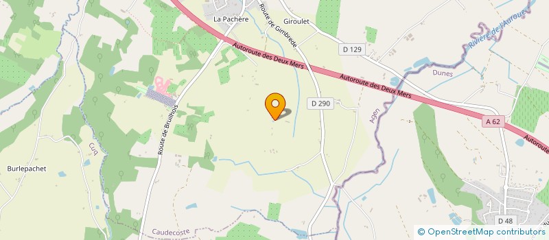 localisation de l'entreprise MONSIEUR DENIS SOULIE  ASTAFFORT