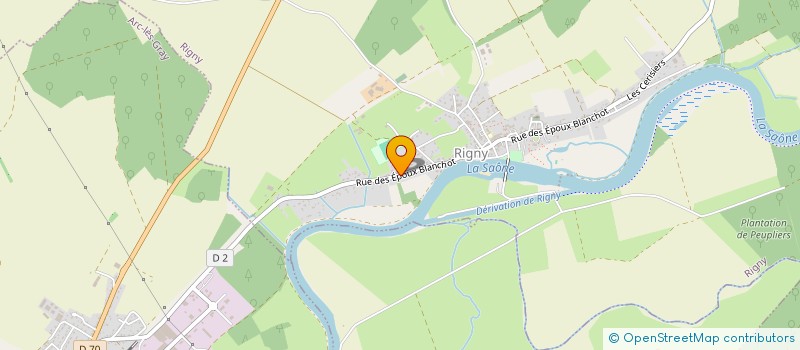 localisation de l'entreprise MONSIEUR DENIS SOUVERAIN  RIGNY