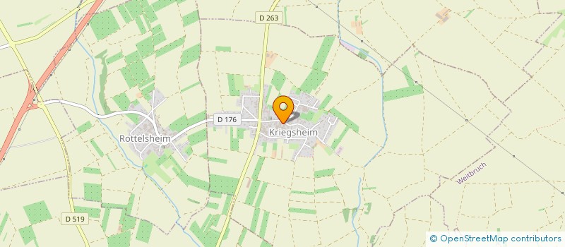 localisation de l'entreprise MONSIEUR DENIS STEINMETZ  KRIEGSHEIM