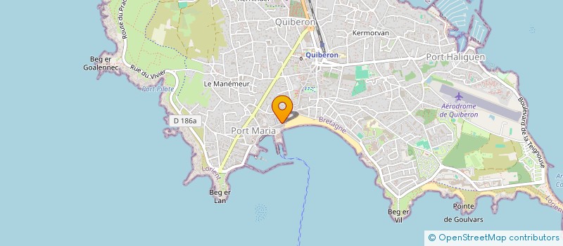 localisation de l'entreprise MONSIEUR DENIS STENGELIN à QUIBERON