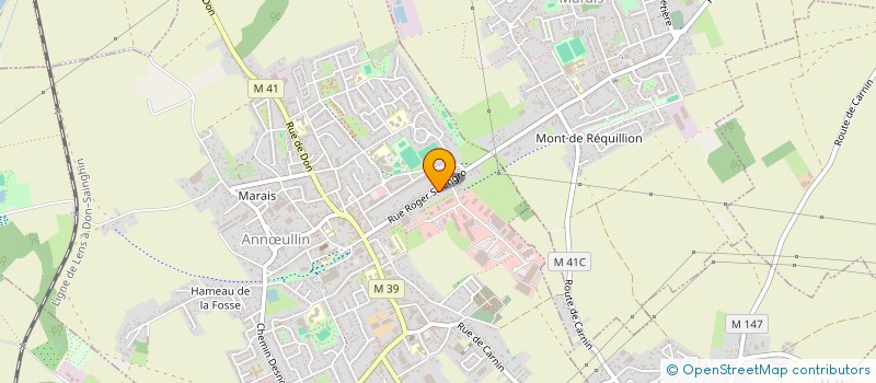 localisation de l'entreprise MONSIEUR DENIS STERCKEMAN  ANNULLIN