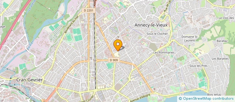 localisation de l'entreprise MONSIEUR DENIS STOICA  ANNECY