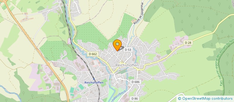 localisation de l'entreprise MONSIEUR DENIS STREBLER  NIEDERBRONN-LES-BAINS