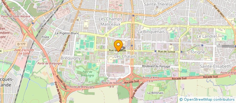 localisation de l'entreprise MONSIEUR DENIS STRYSZYK à RENNES