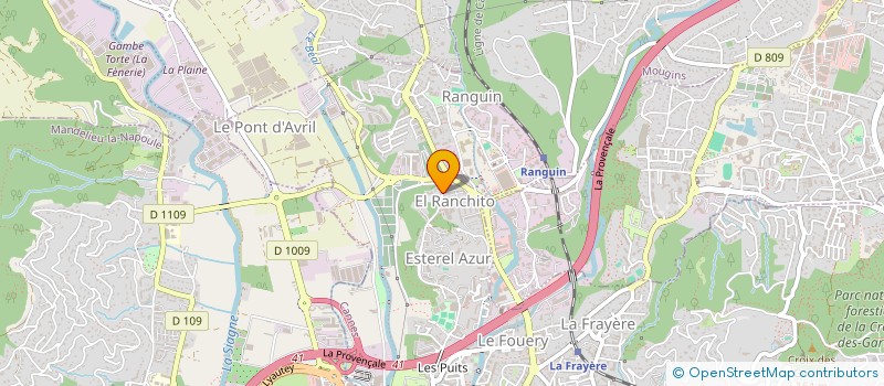 localisation de l'entreprise MONSIEUR DENIS SURIEL RIVAS  CANNES