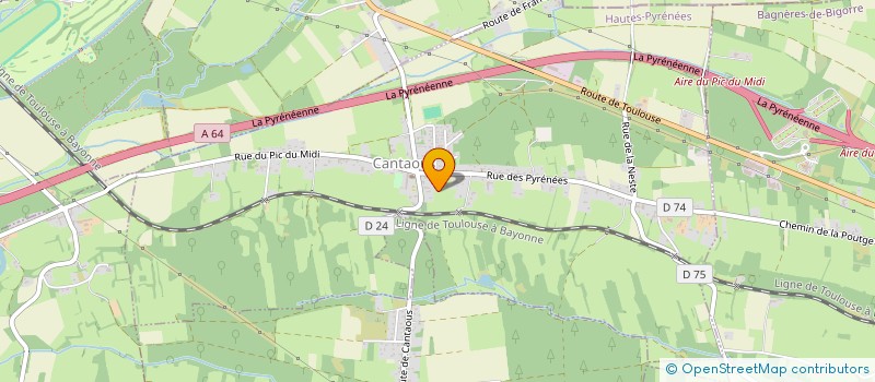 localisation de l'entreprise MONSIEUR DENIS TAJAN  NESTIER