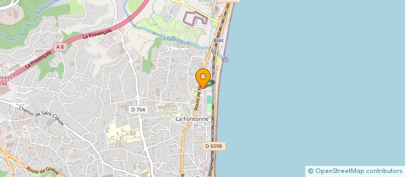 localisation de l'entreprise MONSIEUR DENIS TAMAIN à ANTIBES