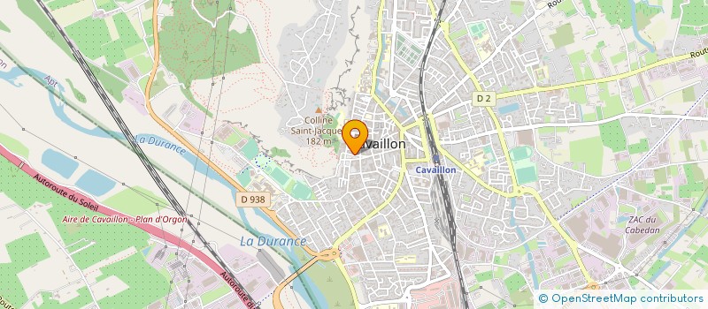 localisation de l'entreprise MONSIEUR DENIS TECHER  CAVAILLON