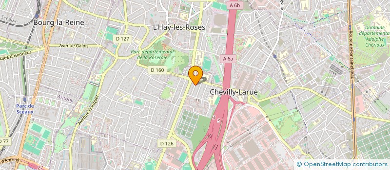 localisation de l'entreprise MONSIEUR DENIS TERMAT à CHEVILLY-LARUE