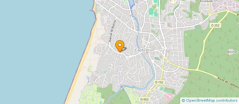 localisation de l'entreprise MONSIEUR DENIS TERZIAN  CAPBRETON