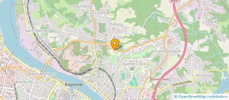 localisation de l'entreprise MONSIEUR DENIS THENE à BAYONNE