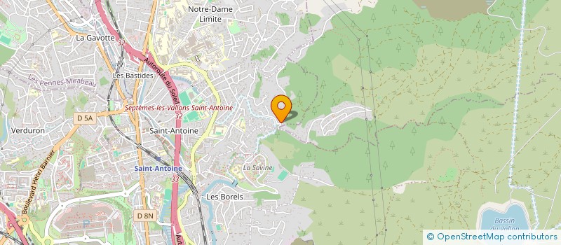 localisation de l'entreprise MONSIEUR DENIS THERAND à MARSEILLE