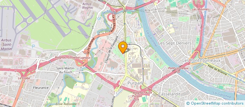localisation de l'entreprise MONSIEUR DENIS THIBAUDEAU à TOULOUSE
