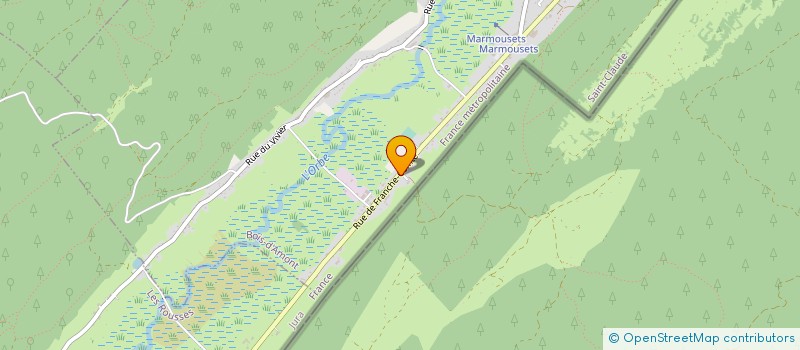 localisation de l'entreprise MONSIEUR DENIS THIELL  BOIS-D'AMONT