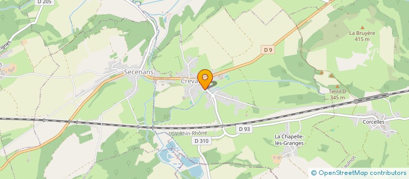 localisation de l'entreprise MONSIEUR DENIS THOME  SAULNOT