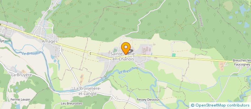 localisation de l'entreprise MONSIEUR DENIS TISSERAND  LA MONTAGNE