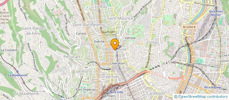 localisation de l'entreprise MONSIEUR DENIS TORDJMANN à NICE