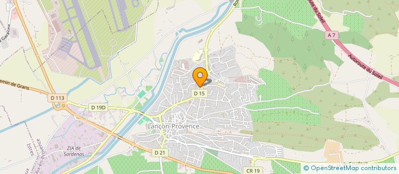 localisation de l'entreprise MONSIEUR DENIS TOTTI  LANCON-PROVENCE