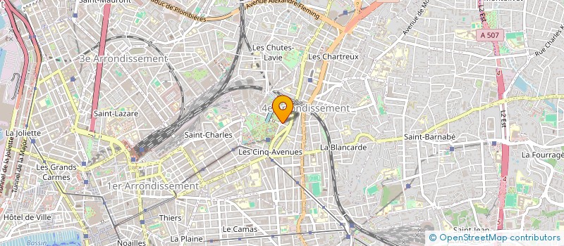 localisation de l'entreprise MONSIEUR DENIS TOUBOUL à MARSEILLE