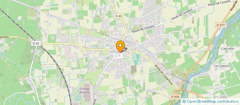 localisation de l'entreprise MONSIEUR DENIS TRAMIER  JONQUIERES