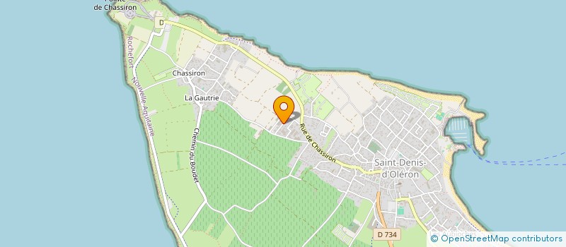 localisation de l'entreprise MONSIEUR DENIS TREFOUX  SAINT-PIERRE-D'OLERON