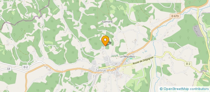 localisation de l'entreprise MONSIEUR DENIS TRENIER à SALVIAC