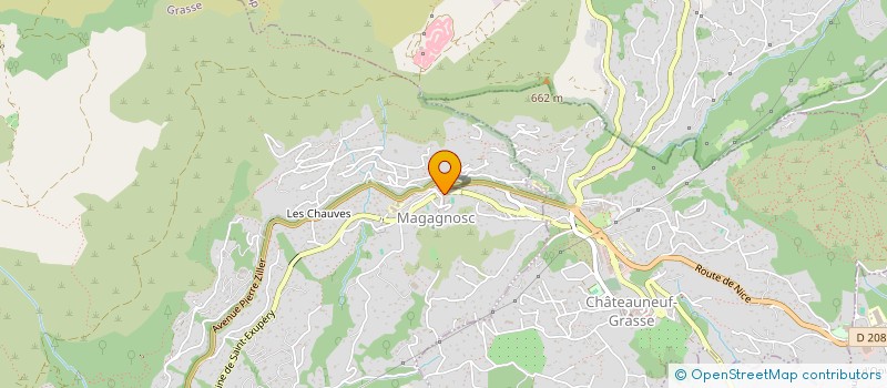 localisation de l'entreprise MONSIEUR DENIS TROUILLOT  GRASSE