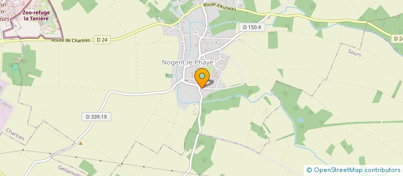 localisation de l'entreprise MONSIEUR DENIS TRUBERT à NOGENT-LE-PHAYE