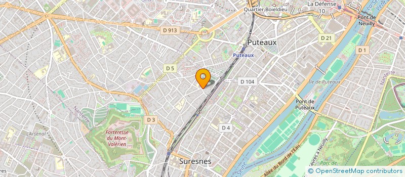 localisation de l'entreprise MONSIEUR DENIS TSIMI MEYONG à SURESNES